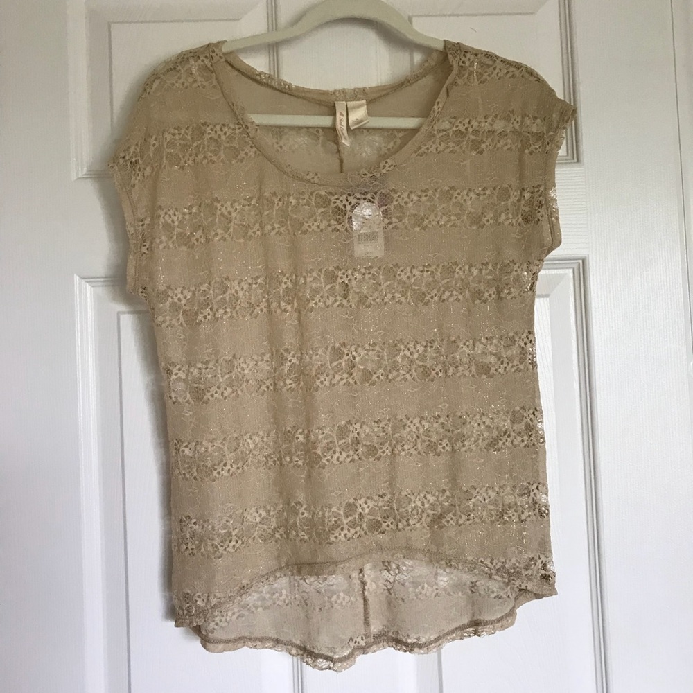 Red Camel Golden Lace Shirt